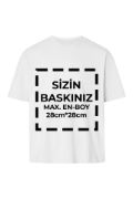 Tişört Tasarla 24/1 Kumaş - Beyaz resmi